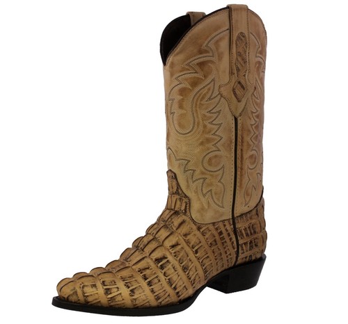Stivali western uomo rustici